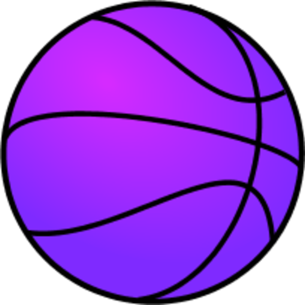 Purple Basketball Clipart Basketball Clip Art Free Transparent PNG Clipart Images Download. - Transparent PNG Free Download