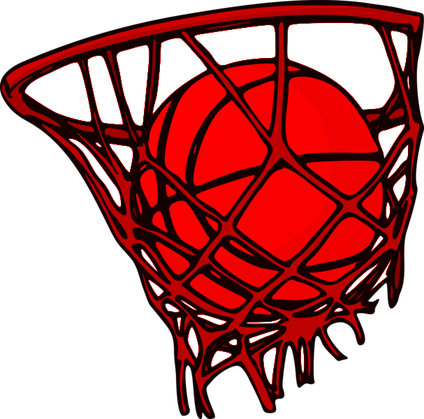 Basketball Inside Of Basketball Net Basketball Vector Free Transparent PNG Clipart Images Download. - Transparent PNG Free Download