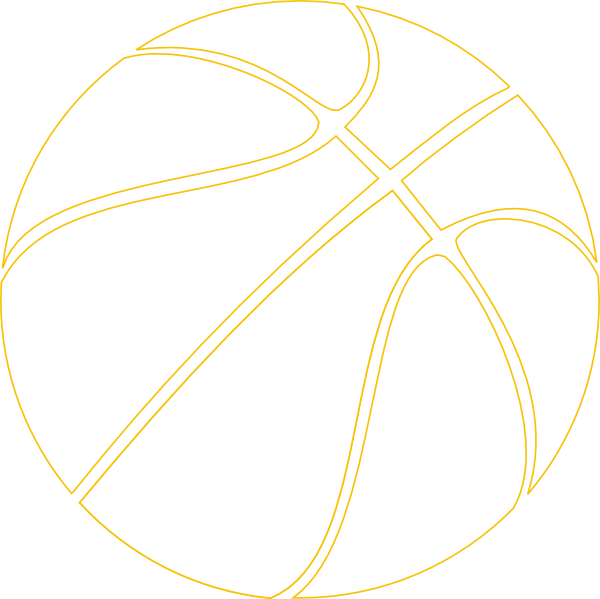 Gold Outline Basketball Clip Art At Clipart Library Basketball Outline Clipart Gif Free Transparent PNG Clipart Images Download. - Transparent PNG Free Download