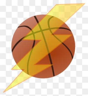 Basketball With Lightning Bolt - Free Transparent PNG Clipart Images Download. ClipartMax.com - Transparent PNG Free Download