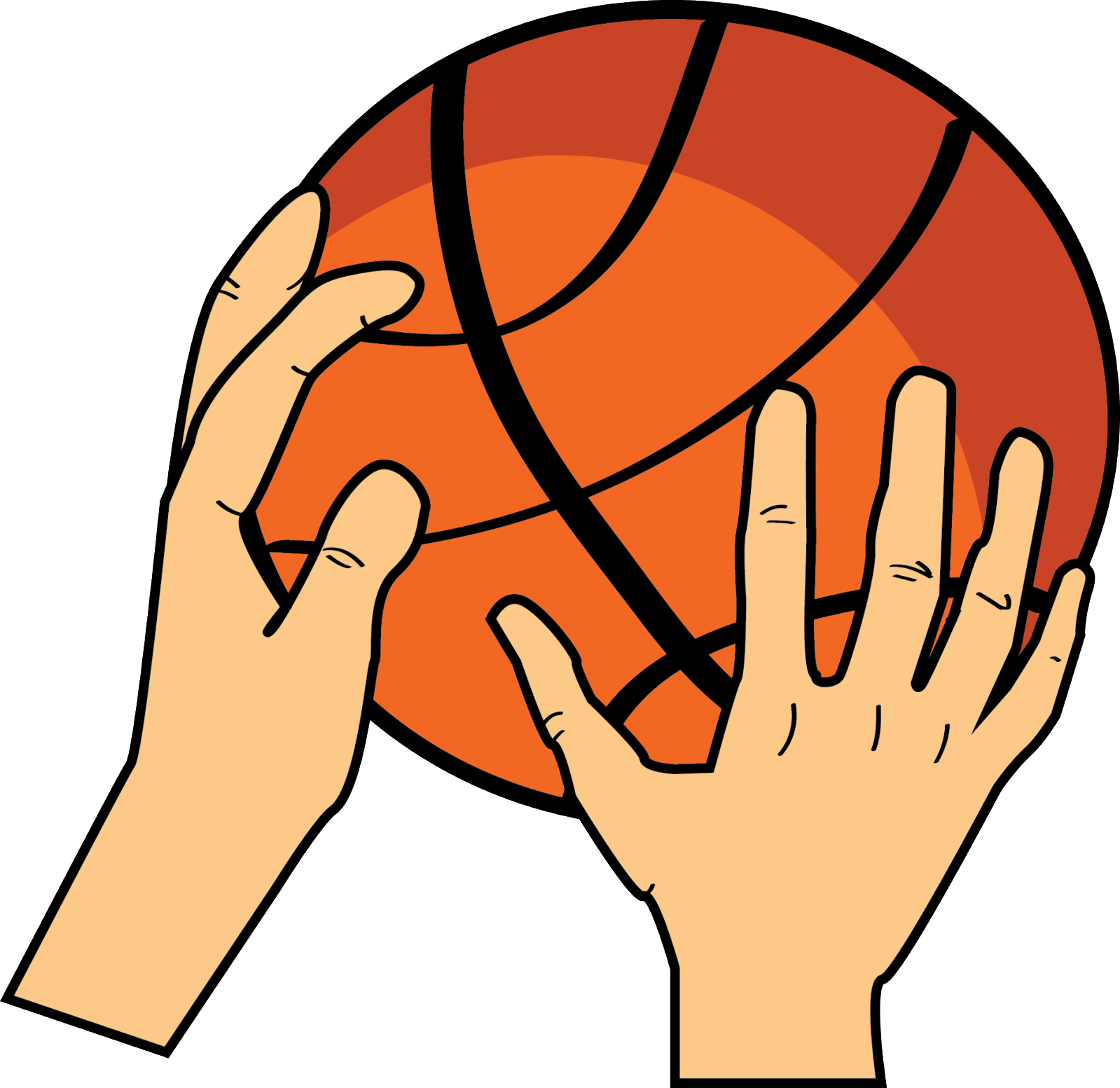 Drawn Amd Basketball Basketball In Hand Drawing Free Transparent PNG Clipart Images Download. - Transparent PNG Free Download