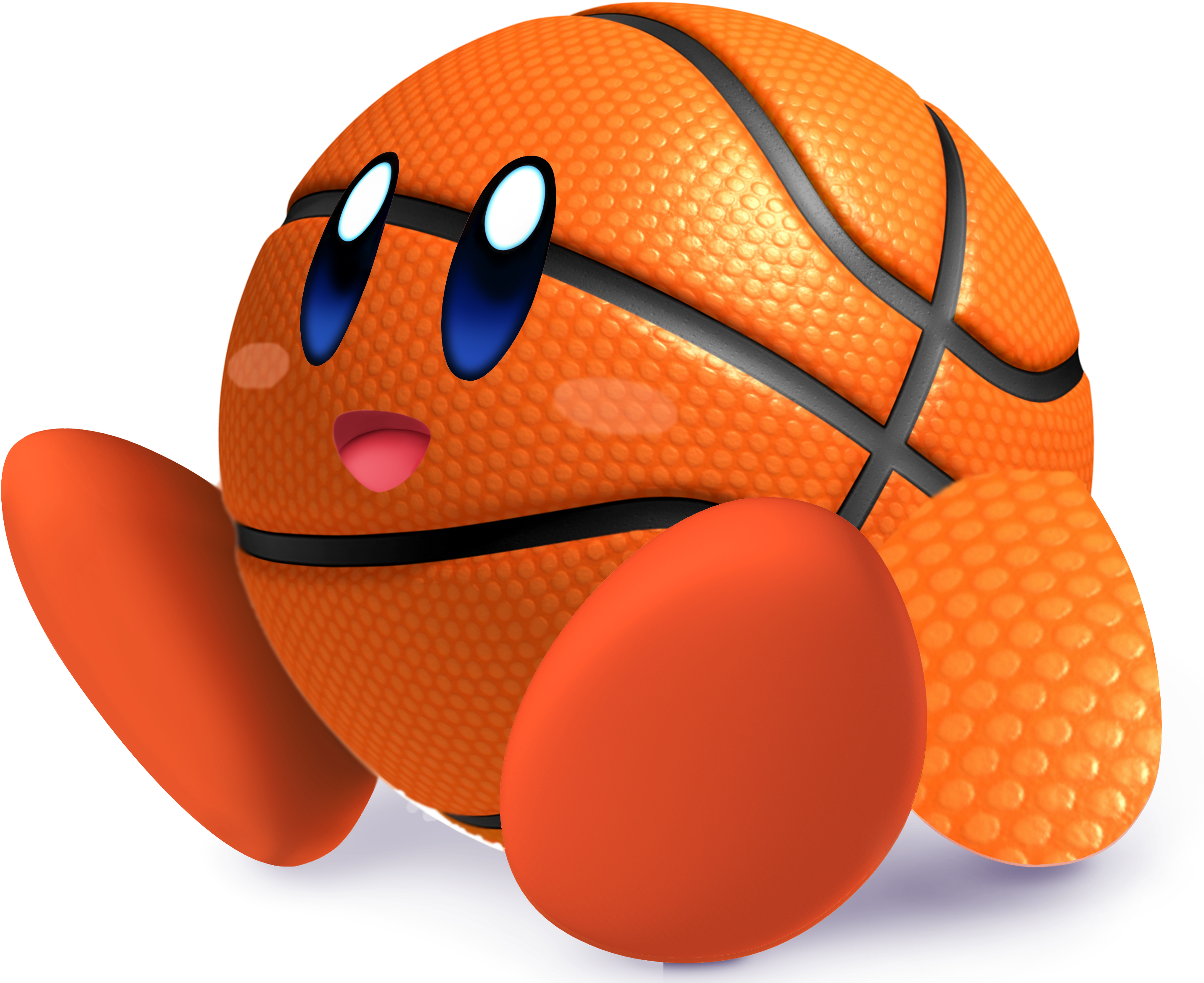 Slam Jam Kirby By Euglena4lyfe Slam Jam Kirby By Euglena4lyfe Mario Sports Mix Basketball Free Transparent PNG Clipart Images Download. - Transparent PNG Free Download