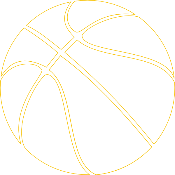 Basketball Outline Clip Art Triple Crown Basketball Free Transparent PNG Clipart Images Download. - Transparent PNG Free Download