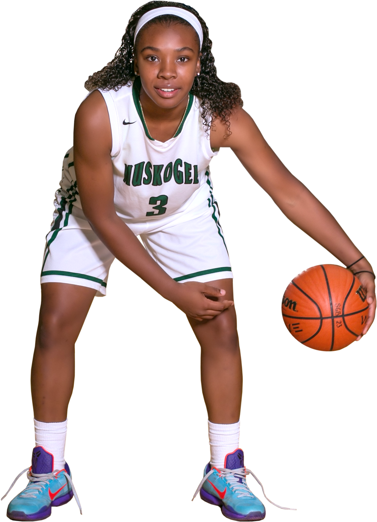Aaliyah Wilson Muskogee Dribble Basketball Free Transparent PNG Clipart Images Download. - Transparent PNG Free Download