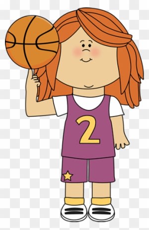 Sport Clipart Cute - Clip Art Girl Basketball - Free Transparent PNG Clipart Images Download. ClipartMax.com - Transparent PNG Free Download
