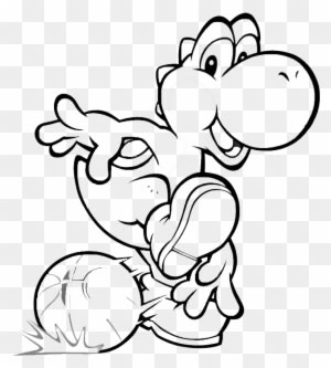 Free Printable Yoshi Coloring Pages For Kids - Basketball Coloring Pages - Free Transparent PNG Clipart Images Download. ClipartMax.com - Transparent PNG Free Download