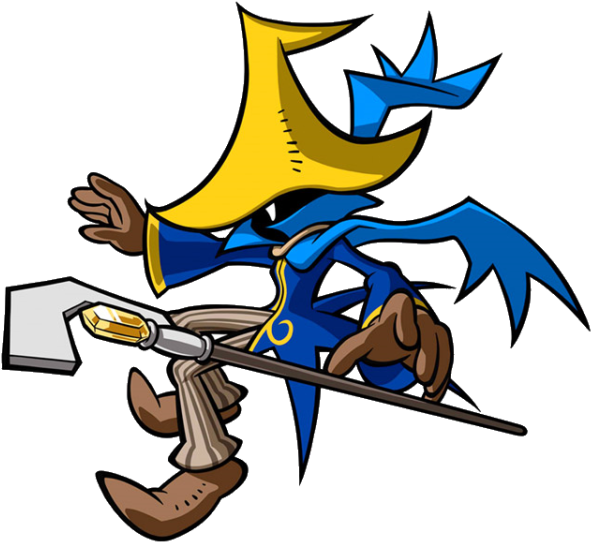 Black Mage Is One Of The Four Heroes Of Light From Mario Slam Basketball Mage Noir Free Transparent PNG Clipart Images Download. - Transparent PNG Free Download