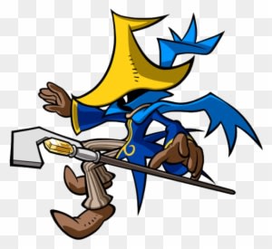 Black Mage Is One Of The Four Heroes Of Light From - Mario Slam Basketball Mage Noir - Free Transparent PNG Clipart Images Download. ClipartMax.com - Transparent PNG Free Download