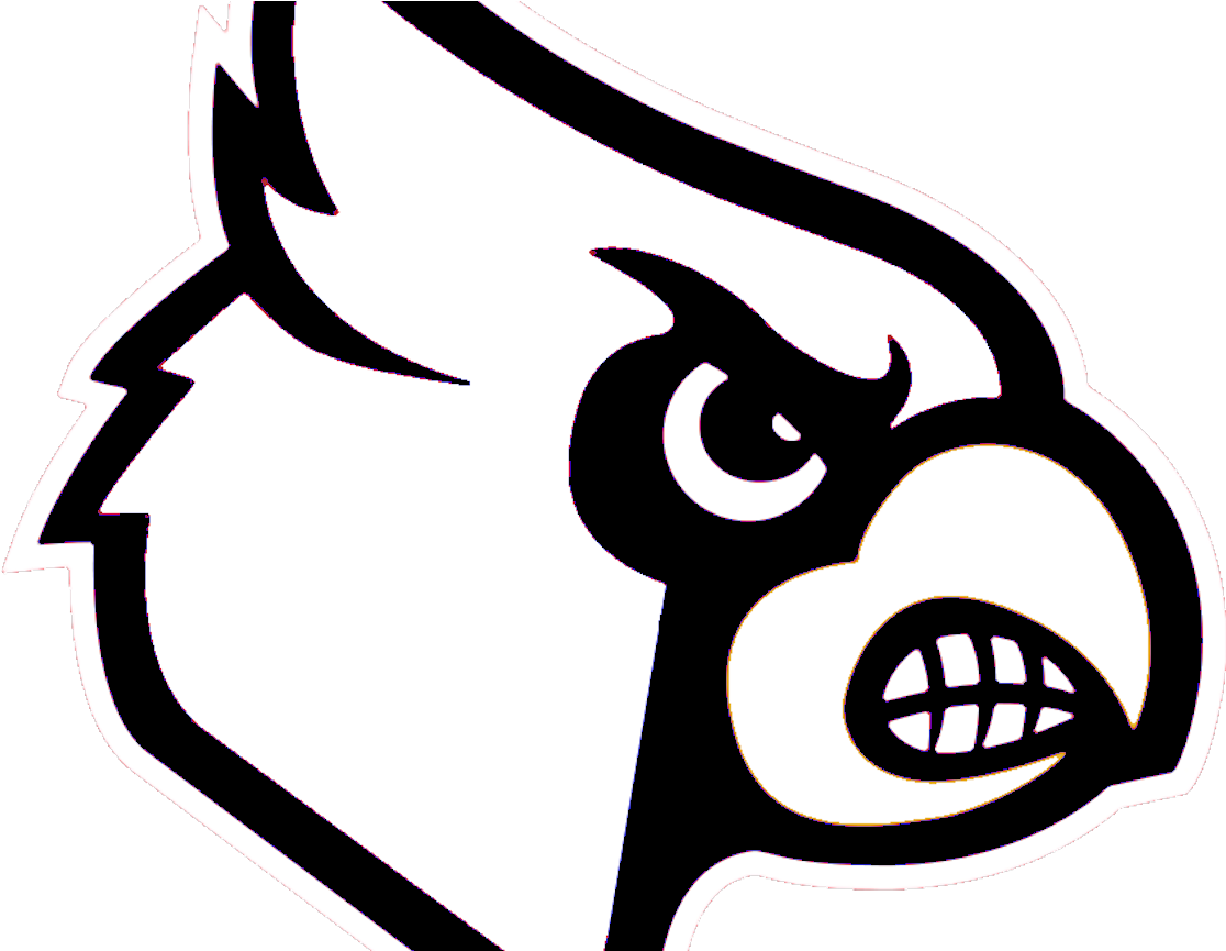 Az Cardinals Coloring Pages Arizona Football St Louis University Of Louisville Basketball Logo Free Transparent PNG Clipart Images Download. - Transparent PNG Free Download