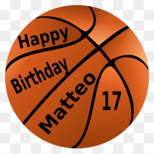 Happy Birthday Basketball Clip Art At Clker - Basketball And Soccer - Free Transparent PNG Clipart Images Download. ClipartMax.com - Transparent PNG Free Download