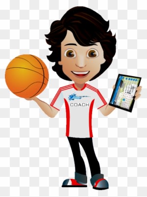 Sports Coach Clip Art - Basketball Moves - Free Transparent PNG Clipart Images Download. ClipartMax.com - Transparent PNG Free Download