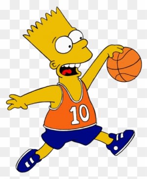 The Simpsons What Sport Do You Thin Bart Simpson Should - Bart Simpson Basketball - Free Transparent PNG Clipart Images Download. ClipartMax.com - Transparent PNG Free Download
