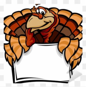 Happy Thanksgiving Holiday Turkey Holding Sign Cartoon - Happy Thanksgiving Basketball - Free Transparent PNG Clipart Images Download. ClipartMax.com - Transparent PNG Free Download