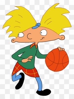Happy Birthday,arnold By Heinousflame - Hey Arnold Playing Basketball - Free Transparent PNG Clipart Images Download. ClipartMax.com - Transparent PNG Free Download