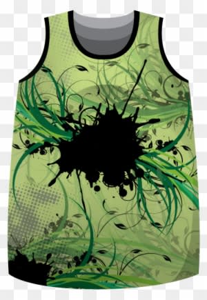 Custom Printed Augusta Colorblock Basketball Jersey - Team Colours Floral Design Sublimated Basketball Jersey - Free Transparent PNG Clipart Images Download. ClipartMax.com - Transparent PNG Free Download