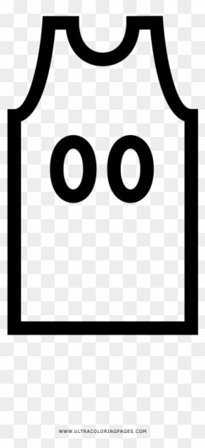 Basketball Jersey Coloring Page - Camiseta Basketball Para Dibujar - Free Transparent PNG Clipart Images Download. ClipartMax.com - Transparent PNG Free Download