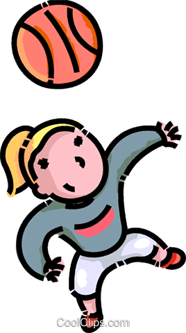 Girl Playing Basketball Royalty Free Vector Clip Art Cartoon Girl Playing Basketball Free Transparent PNG Clipart Images Download. - Transparent PNG Free Download