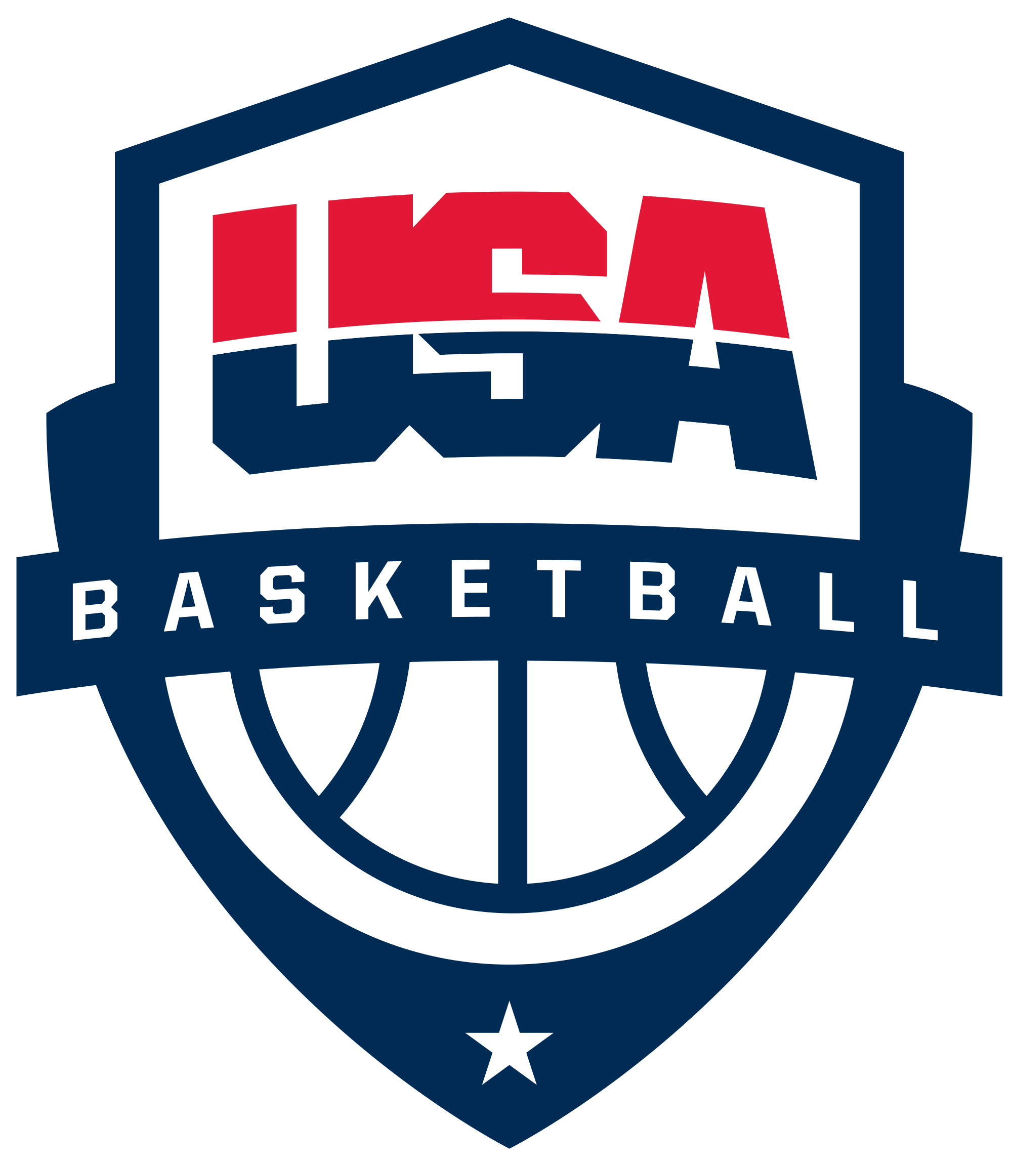 Usa Basketball Usa Basketball Logo Vector Free Transparent PNG Clipart Images Download - Transparent PNG Free Download