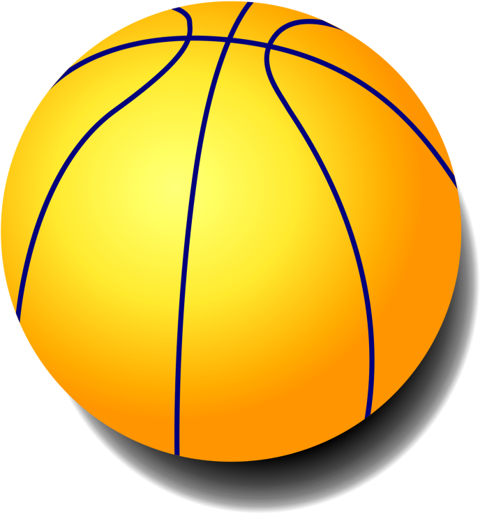 Pin Basketball Clipart No Background Yellow Basketball Png Free Transparent PNG Clipart Images Download - Transparent PNG Free Download