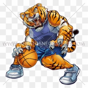 Basketball Tiger - Tiger With A Basketball - Free Transparent PNG Clipart Images Download. ClipartMax.com - Transparent PNG Free Download