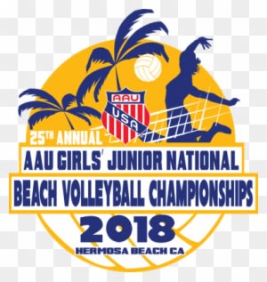 25th Aau Beach Volleyball Girls' Junior National Volleyball - Aau Basketball - Free Transparent PNG Clipart Images Download. ClipartMax.com - Transparent PNG Free Download