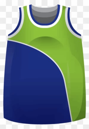 Baseline Athletics Vest - Basketball Uniform Blue Green - Free Transparent PNG Clipart Images Download. ClipartMax.com - Transparent PNG Free Download