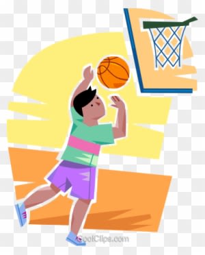 Boy Playing Basketball Royalty Free Vector Clip Art - Basketball - Free Transparent PNG Clipart Images Download. ClipartMax.com - Transparent PNG Free Download