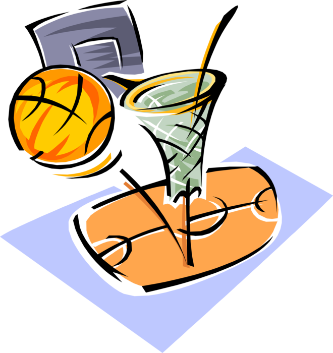 Basketball Royalty Free Vector Clip Art Illustration Outdoor Games Clipart Basketball Free Transparent PNG Clipart Images Download - Transparent PNG Free Download