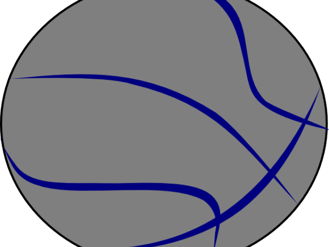 Basketball Clipart Grey Outline Of Basketball Clipart Free Transparent PNG Clipart Images Download - Transparent PNG Free Download