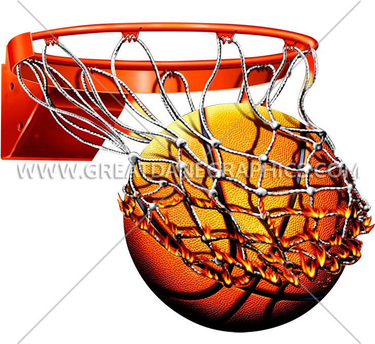 Flaming Basketball With Net - Basketball In Net Png - Free Transparent PNG Clipart Images Download. ClipartMax.com - Transparent PNG Free Download
