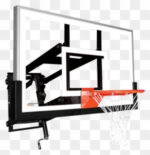 Wall Mount Wm60 Adjustable Basketball Hoop With 60 - Basketball - Free Transparent PNG Clipart Images Download. ClipartMax.com - Transparent PNG Free Download