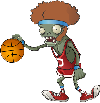 Zombie Basketball Player - Plants Vs Zombies Basketball Zombie - Free Transparent PNG Clipart Images Download. ClipartMax.com - Transparent PNG Free Download