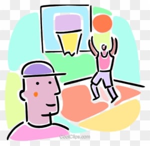 Basketball Player Shooting Hoops Royalty Free Vector - Basketball - Free Transparent PNG Clipart Images Download. ClipartMax.com - Transparent PNG Free Download