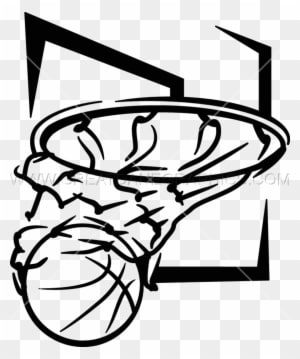 Basketball Hoop Drawing At Getdrawings - Basketball Artwork Black And White - Free Transparent PNG Clipart Images Download. ClipartMax.com - Transparent PNG Free Download