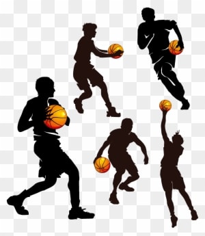 Jpg Library Stock Sport Clip Art Transprent - Basketball Silhouette - Free Transparent PNG Clipart Images Download. ClipartMax.com - Transparent PNG Free Download