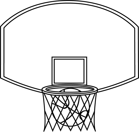 Black And White Basketball Backboard And Ball - Black And White Image Of Basket Ball - Free Transparent PNG Clipart Images Download. ClipartMax.com - Transparent PNG Free Download