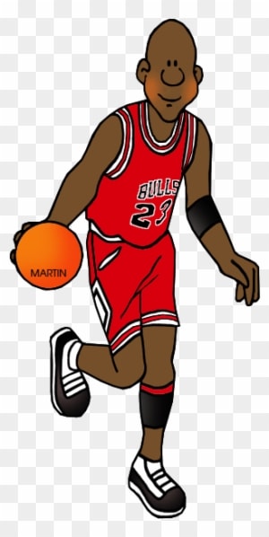 United States Clip Art By Phillip Martin Famous People - Michael Jordan Clipart Free - Free Transparent PNG Clipart Images Download. ClipartMax.com - Transparent PNG Free Download