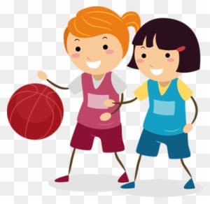 Little Basketball Girls Wall Sticker - Girl Playing Netball Clipart - Free Transparent PNG Clipart Images Download. ClipartMax.com - Transparent PNG Free Download