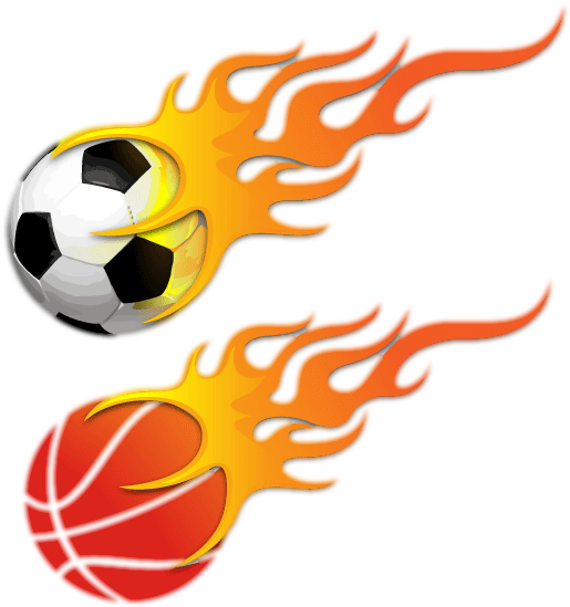 Basketball Clipart Png Orange - Ball With Fire Png - Free Transparent PNG Clipart Images Download. ClipartMax.com - Transparent PNG Free Download
