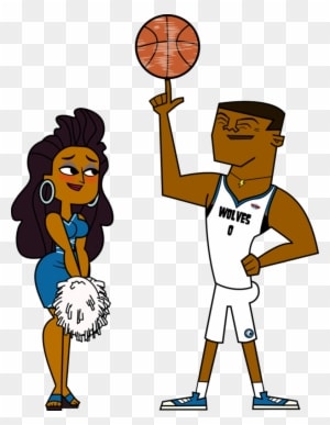 Td Basketball Couple - Lightning And Anne Maria - Free Transparent PNG Clipart Images Download. ClipartMax.com - Transparent PNG Free Download