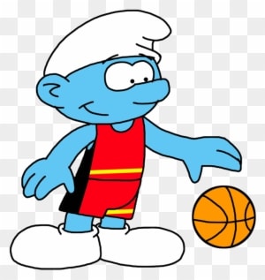 Smurf Playing Basketball At 2016 Olympic Games By Marcospower1996 - The Smurfs - Free Transparent PNG Clipart Images Download. ClipartMax.com - Transparent PNG Free Download