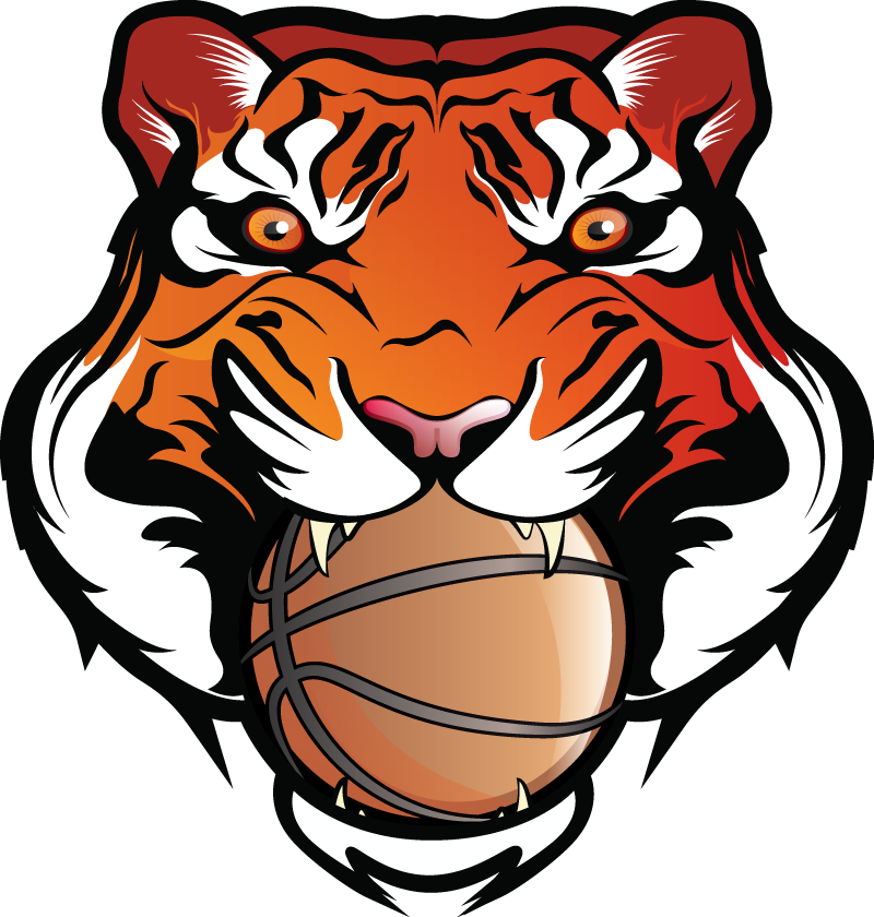 Bengal Clipart Basketball - Tiger With A Football - Free Transparent PNG Clipart Images Download. ClipartMax.com - Transparent PNG Free Download