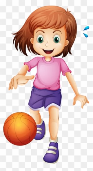 Little Girl Playing Basketball - Sports Girl Clipart - Free Transparent PNG Clipart Images Download. ClipartMax.com - Transparent PNG Free Download