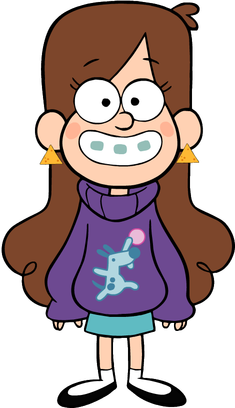 Mabel Basketball Dog Sweater With Dorito Ear Rings - Gravity Falls Mabel Sweaters - Free Transparent PNG Clipart Images Download. ClipartMax.com - Transparent PNG Free Download