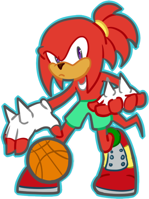 Basketball Knuckles By Halfway To Insanity - Knuckles Deviantart - Free Transparent PNG Clipart Images Download. ClipartMax.com - Transparent PNG Free Download