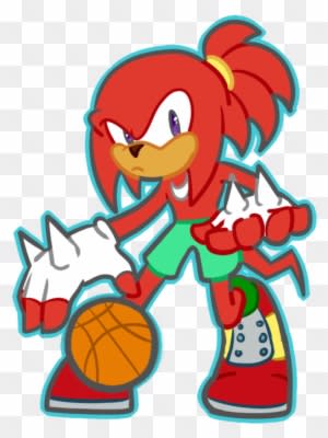 Basketball Knuckles By Halfway To Insanity - Knuckles Deviantart - Free Transparent PNG Clipart Images Download. ClipartMax.com - Transparent PNG Free Download