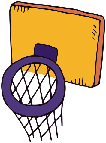 Basketball Basket Cartoon Transparent Png - Cesta De Basket Desenho - Free Transparent PNG Clipart Images Download. ClipartMax.com - Transparent PNG Free Download