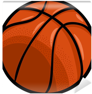 Basketball Ball Cartoon Clip Art Wall Mural • Pixers® - Balon De Baloncesto Dibujo - Free Transparent PNG Clipart Images Download. ClipartMax.com - Transparent PNG Free Download