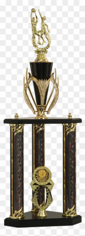 3 Post Basketball Trophy - Trophy - Free Transparent PNG Clipart Images Download. ClipartMax.com - Transparent PNG Free Download