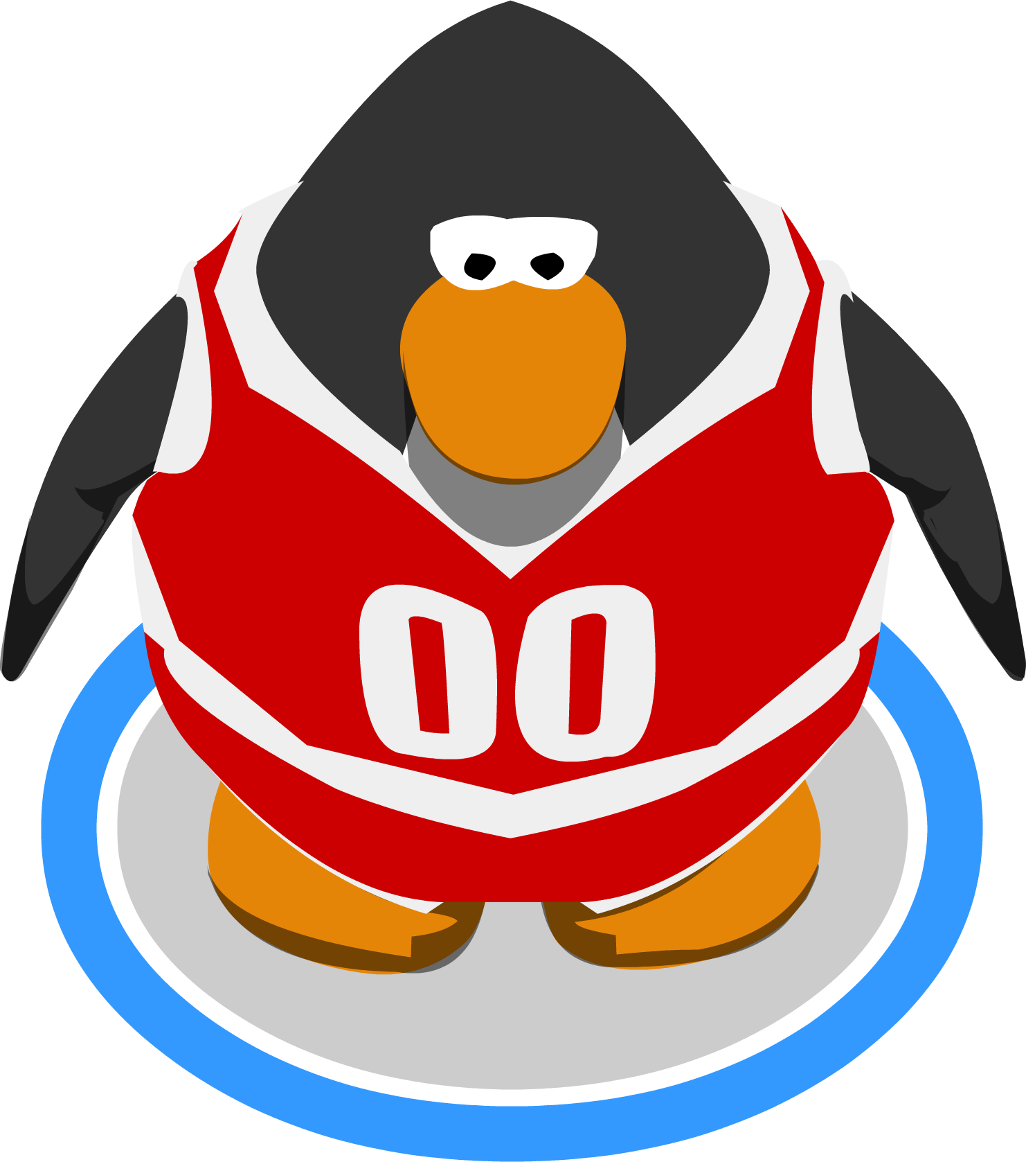 Red Basketball Jersey In-game - Club Penguin Black Belt - Free Transparent PNG Clipart Images Download. ClipartMax.com - Transparent PNG Free Download